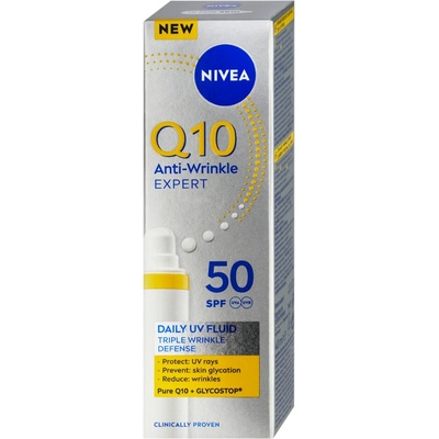 Nivea Q10 Anti Wrinkle Expert denní fluid OF 50 40 ml