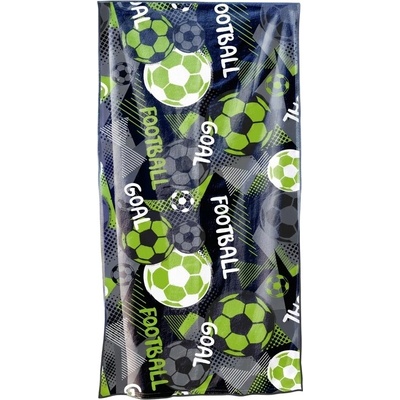 Textilomanie XL plážová osuška GOAL farebná 100 x 180 cm