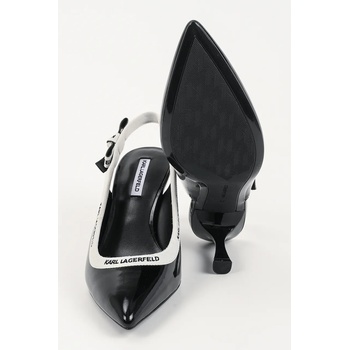 Karl Lagerfeld Кожени обувки с тънък ток Karl Lagerfeld SIENNA (KL32706.1BP)
