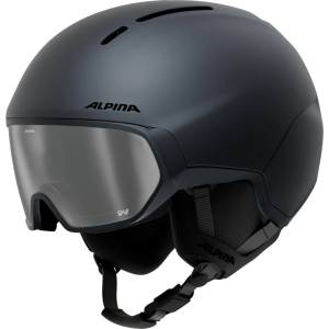 Alpina Ски каска Alpina Vizzard QV S2-3 Ski helmet - Midnight / Grey Matt / Silver - размер 52-56 cm (418-1507-0211)
