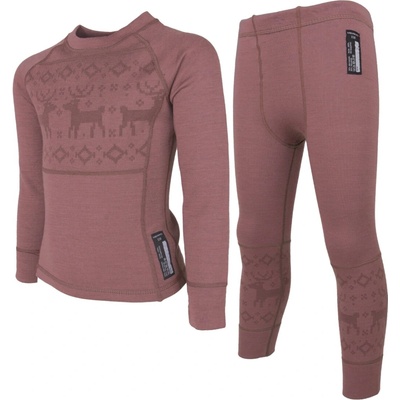 Lindberg Sweden dětské funkční merino prádlo kabdalis rose