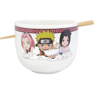 Naruto Ramen Bowl with Chopstick Team Seven 414ml