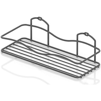 Tekno-Tel ПОСТАВКА ЗА БАНЯ tekno tel bk-011b , 1 ниво , черно (7777150060)