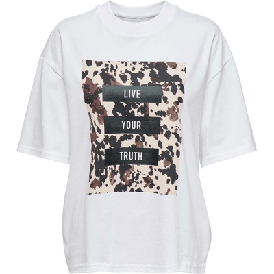 ONLY Тениска onlriri s/s aop print top box jrs