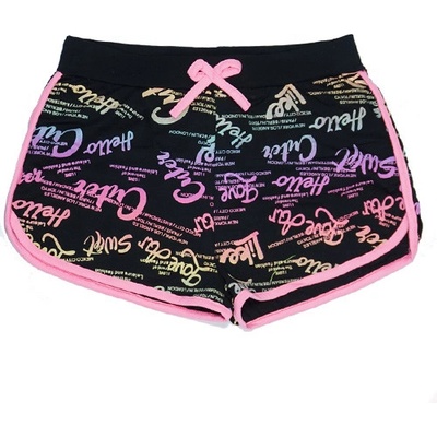 Kugo dívčí šortky černé SD0388