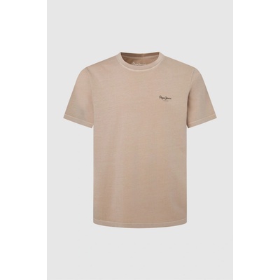 Pepe Jeans bavlněné tričko Jacko PM508664 béžová