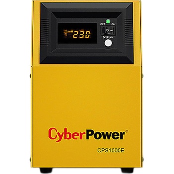 Инвертор Cyberpower 1000VA/700W, 140-270 Vac, 12 Vdc, 2x Schuko, AVR, чиста синусоида | CPS1000E (CPS1000E)