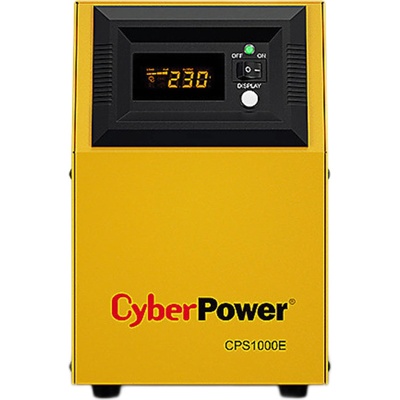Инвертор Cyberpower 1000VA/700W, 140-270 Vac, 12 Vdc, 2x Schuko, AVR, чиста синусоида | CPS1000E (CPS1000E)