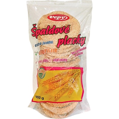 Vepy špaldové celozrnné placky 100 g