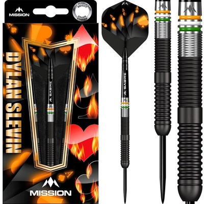 steel Mission Dylan Slevin Oceans Black Titanium 23g, 90% wolfram
