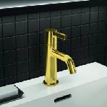 Ideal Standard Едноръкохватков смесител за умивалник Ideal Standard Atelier Joy, матово злато (BC776A2)