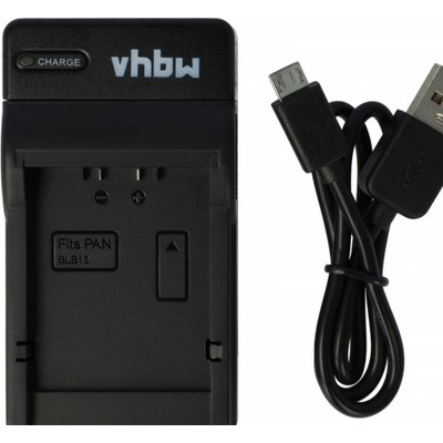VHBW Зарядно за батерия Panasonic DMW-BLB13E, MicroUSB (800109989)