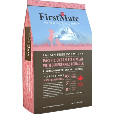 FirstMate Pacific Ocean Fish w Blueberry Cat 20 kg