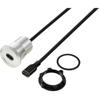 TRU COMPONENTS TC-13376316 Připojovací kabel USB-C 100 cm, 1 ks