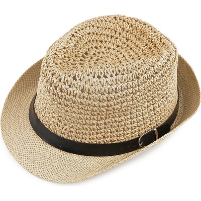 Letní klobouk / slamák unisex 3 přírodní