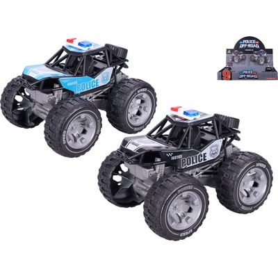 Mikro trading Auto policie velká kola - 13 cm - na setrvačník