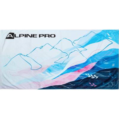 Alpine Pro ROSSO BAVLNĚNÁ OSUŠKA 140 x 70 cm BÍLÁ