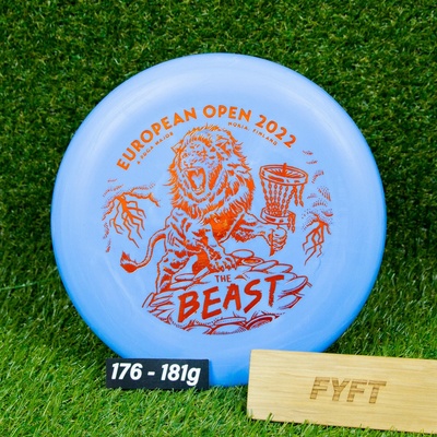 P2 - D-line Flex 1 - European Open 2022 (Discmania) Modrá