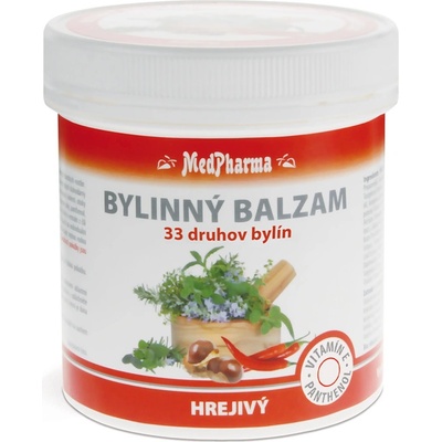 MedPharma bylinný balzam hrejivý extrak z 33 druhov bylín 250 ml