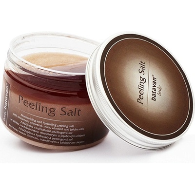 Batavan Body Peeling Salt zvláčňujúca a hydratačná peelingová soľ škorica 700 g