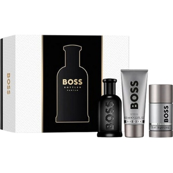 HUGO BOSS Bottled Parfum - Еxtrait De Parfum 100 ml + Shower gel 100 ml + Deodorant Stick 75 gr за мъже