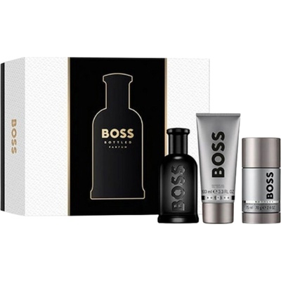 HUGO BOSS Bottled Parfum - Еxtrait De Parfum 100 ml + Shower gel 100 ml + Deodorant Stick 75 gr за мъже