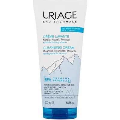 Uriage Cleansing Cream хидратиращ и защитен почистващ крем 200 ml унисекс