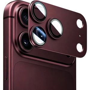 LITO Протектор за камера Lito Crown Halo AR + AF Camera Lens - iPhone 18 Pro Max - Бордо