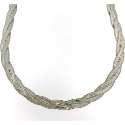 InfinitySilver Strieborný náhrdelník splietaný 149403545