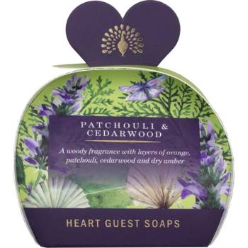 English Soap Company Sada tuhých mydiel Pačuli a Cédrové drevo 3 x 20 g