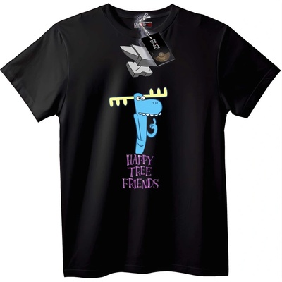 Тениска Happy Tree Friends - 7XL, Black