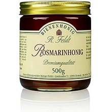 Rüdiger Feldt Imkerei + Bienenprodukte Rozmarýnový med tekutý jemné květinové aroma není sladký 500 g