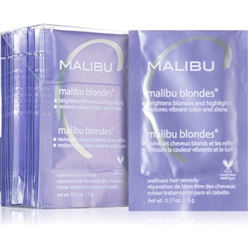Malibu C Wellness Hair Remedy Malibu Blondes Интензивна грижа за блонд коса и коса с кичури 12x5 гр