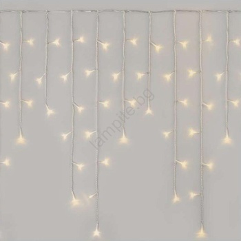 EMOS LED външна гирлянда 300 LED/8 режима, 10 m, IP44, топла бяла + дистанционно управление (EMS647)