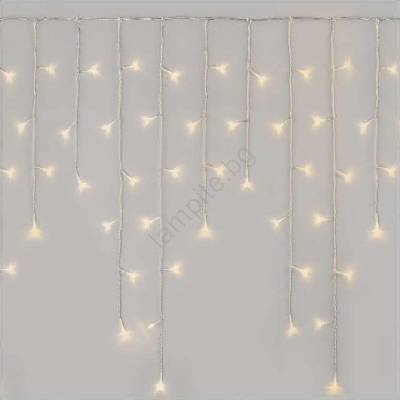 EMOS LED външна гирлянда 300 LED/8 режима, 10 m, IP44, топла бяла + дистанционно управление (EMS647)