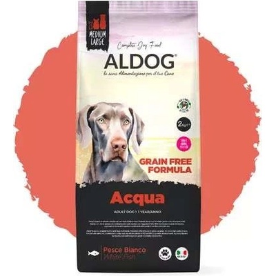 Aldog Adult Grain Free Medium & Large acqua-pesce 2 kg