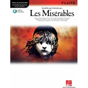 Les Miserables Flute Instrumental Play-Along Book/Online Audio [With CD (Audio)] | Alain Boublil, Claude-Michael Schonberg (ISBN: 9781423437451)