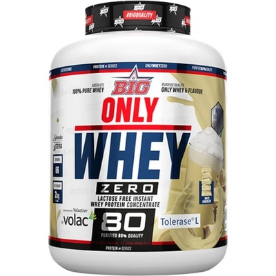 BIG Only Whey Zero | with Volactive® Ultrawhey 80 Instant [2000 грама] Бял шоколад