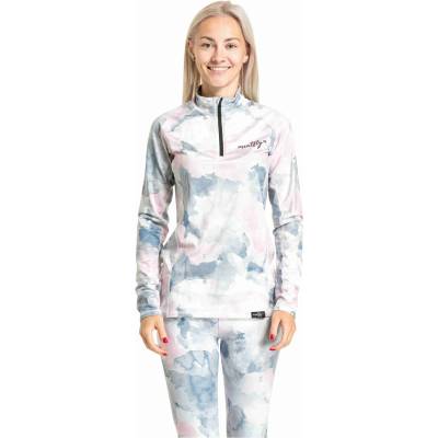 Meatfly дамска термо тениска Esme Clouds Pink Meatfly | Rozov | ЖЕНИ | XS