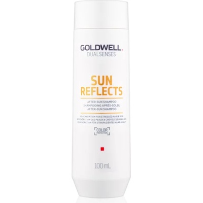 Goldwell Dualsenses Sun Reflects почистващ и подхранващ шампоан за изтощена от слънце коса 100ml