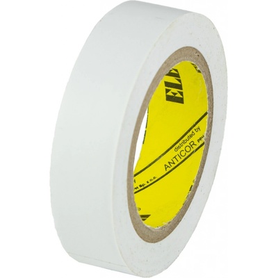 Solight Izolační páska 15 mm x 0,13 mm x 10 m bílá