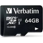 Verbatim microSDXC 64GB C10/U1 44084