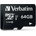 Verbatim microSDXC 64GB C10/U1 44084