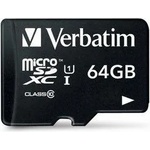 Verbatim microSDXC 64GB C10/U1 44084