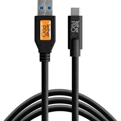 Tether Tools CUC3215-BLK USB 3.0 na USB-C, 4,6m, černý