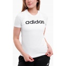 adidas tričko Performance W E LIN SLIM T Biela Čierna