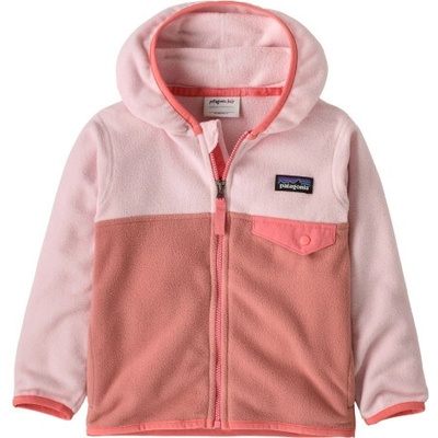 Patagonia Baby Micro D Snap-t svetlo ružová