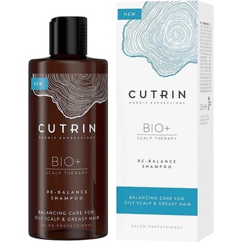 CUTRIN Bio+ Биоактивен хидратиращ шампоан за мазна коса и скалп, 250 ml
