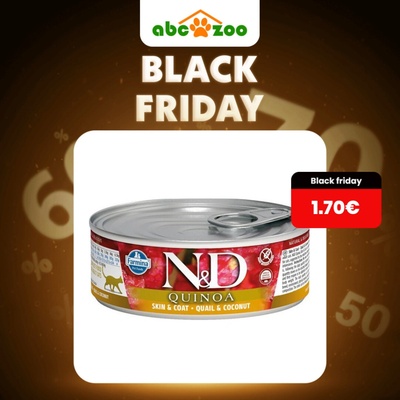 N&D Cat QUINOA Adult Quail & Coconut 80 g