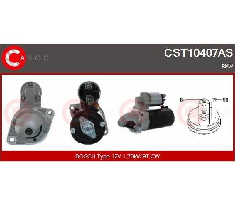 Štartér CASCO CST10407AS